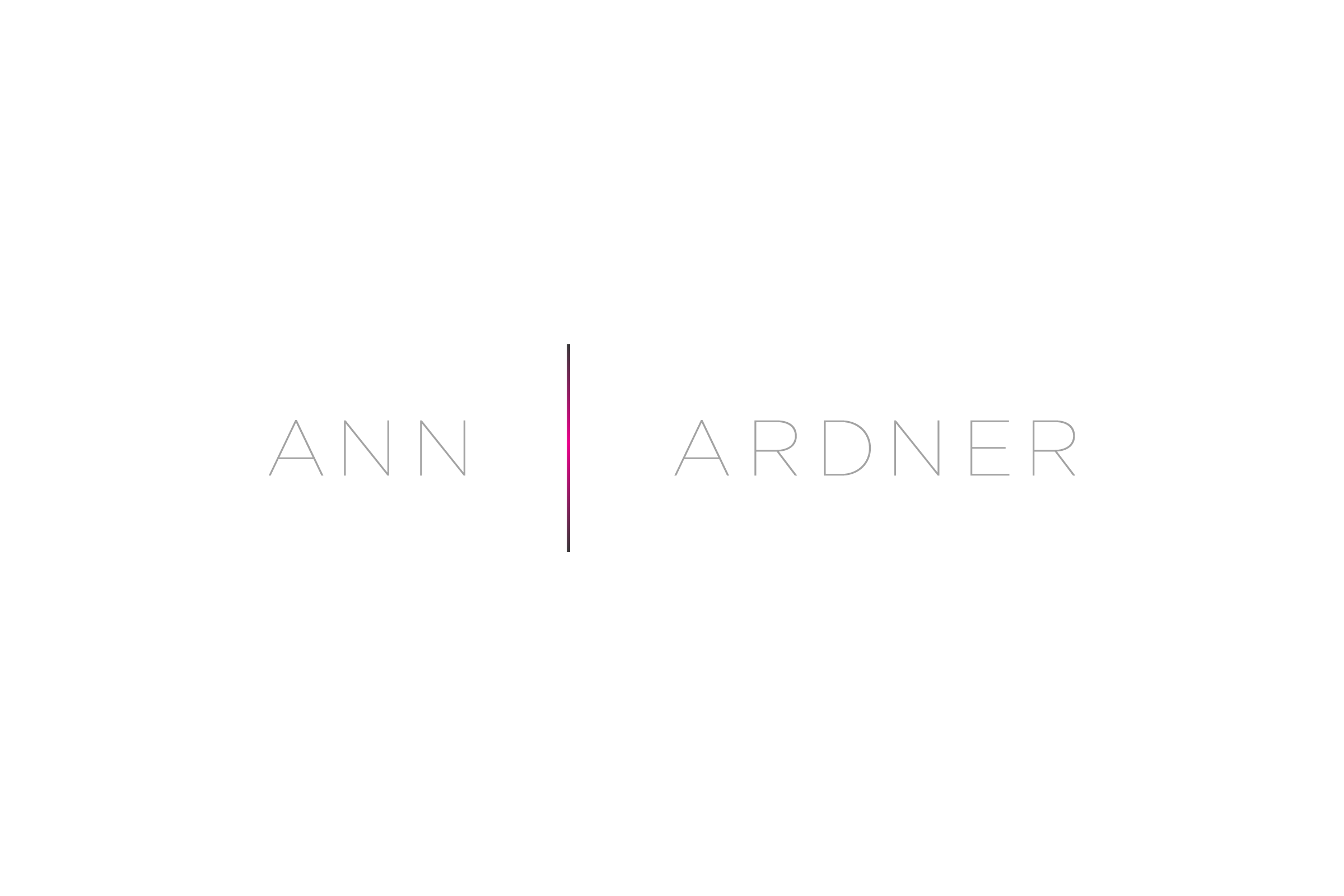 Anna Gardner branding by Peek Creative Limited
