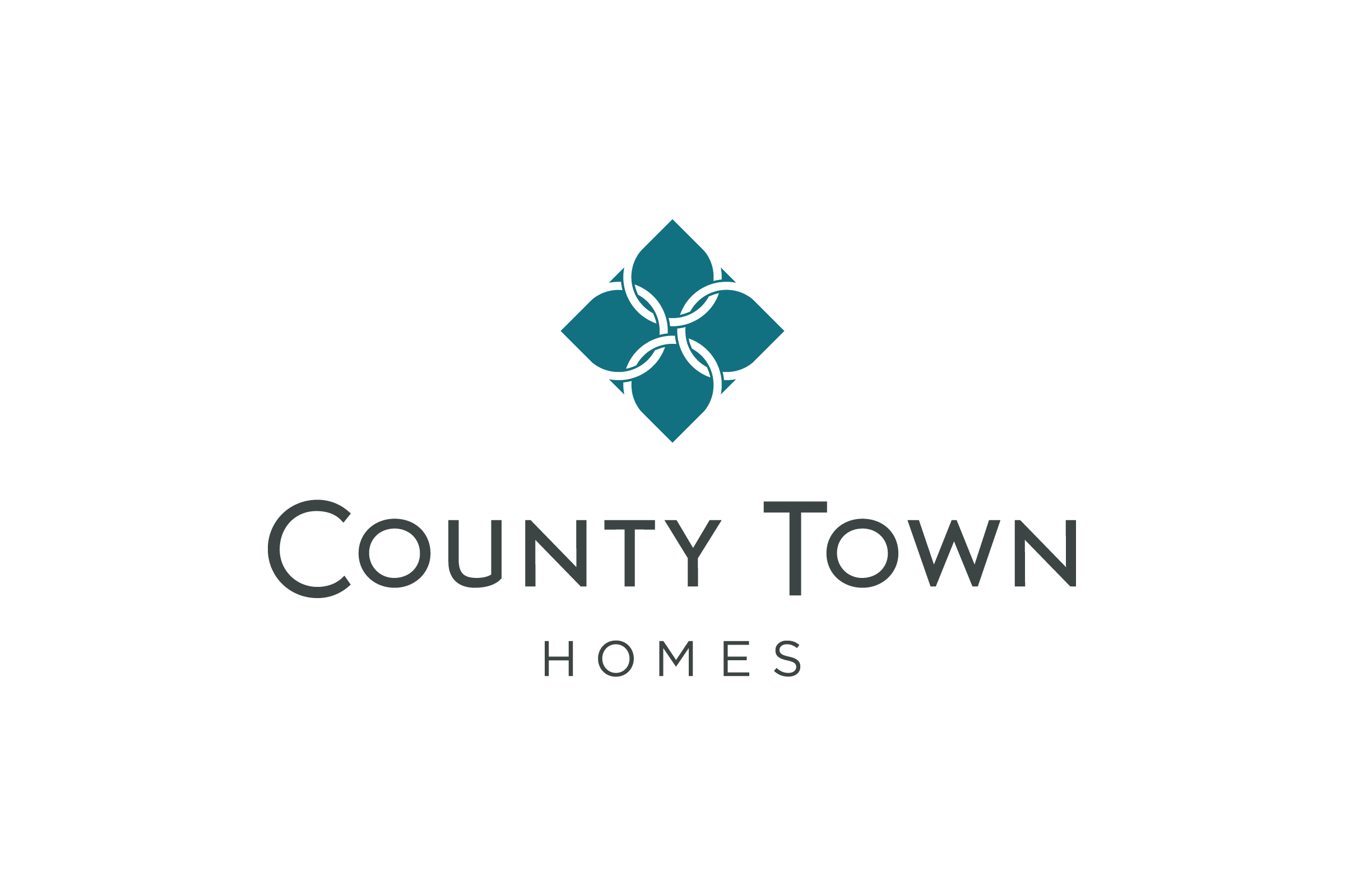 County Town Homes Brand Identity by Peek Creative Limited