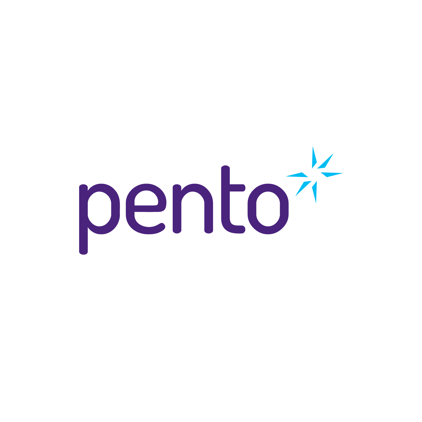 Pento Brand Development - Colour Logo by Peek Creative Limited