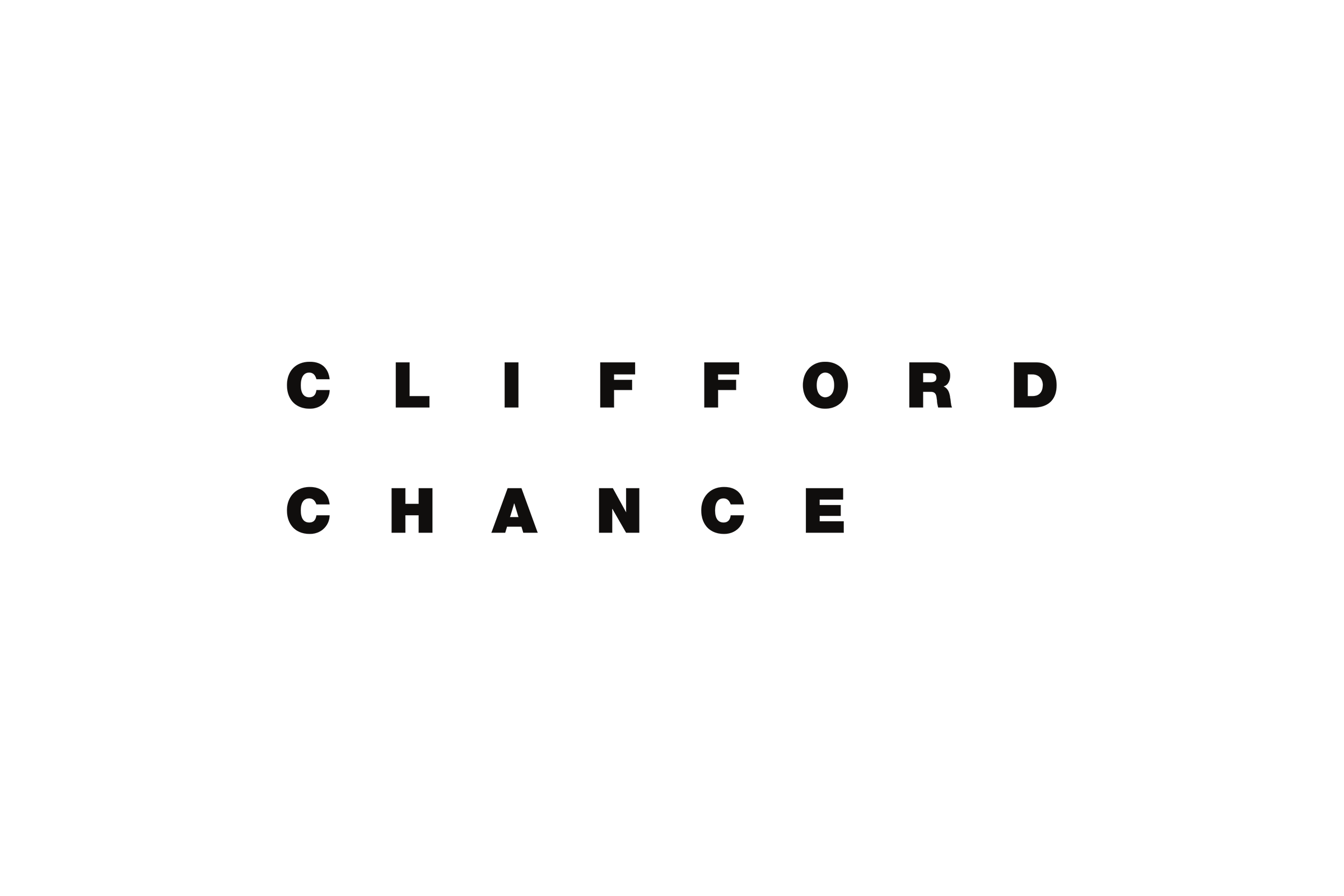 Clifford Chance logo - Peek Creative Limited