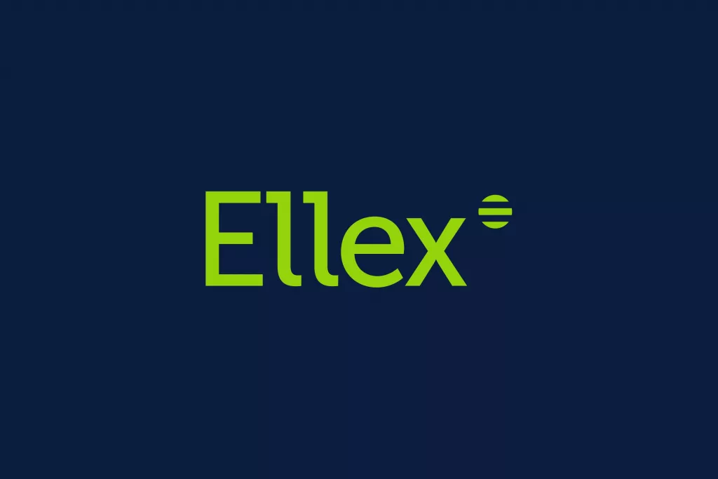 Ellex brand naming and branding by Peek Creative Limited